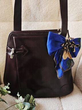 Longchamp Vintage Seasonal Color Edition Roseau Leather Bag